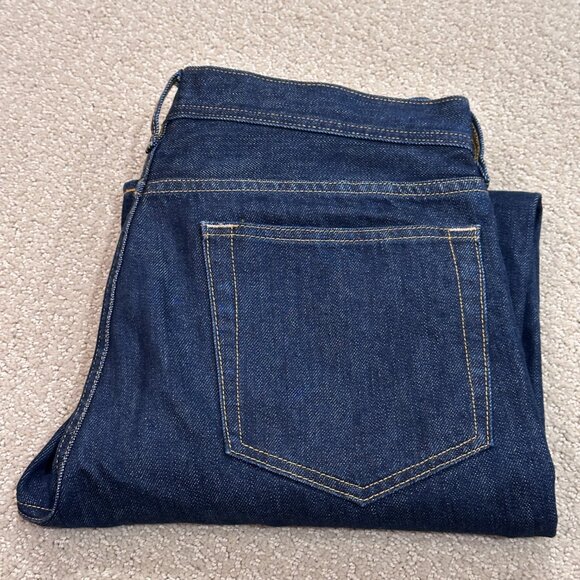 J Crew Jeans Sutton Straight Leg Dark Wash Preppy Classic Academia Sz 32 #A7709 - Picture 4 of 14